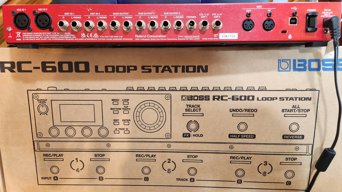 RC-600 Loop Station Pedal